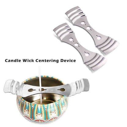 Candle Making Kit Pouring Pot Wicks Wax Kit