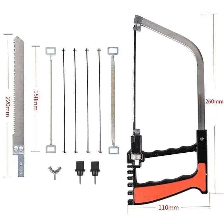 Carpentry Tools 12-Set Hacksaw Kit Wood Cutting Tool