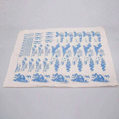 Ceramic Underglaze Decal Paper Blue And White Ceramic Stickers