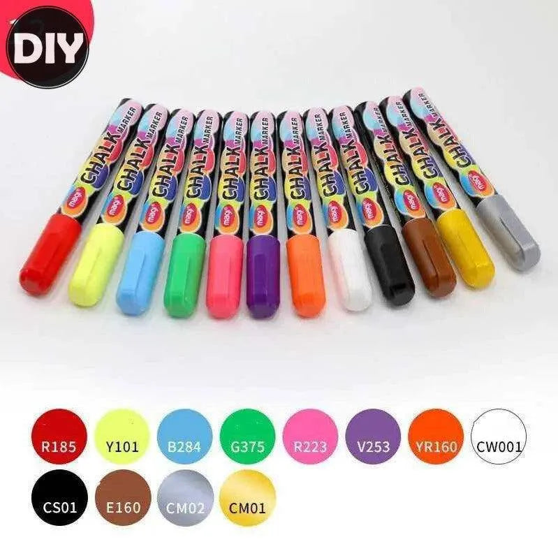 Chalk Markers For Kids Doodling Pens Metallic Marker Coloring Pen