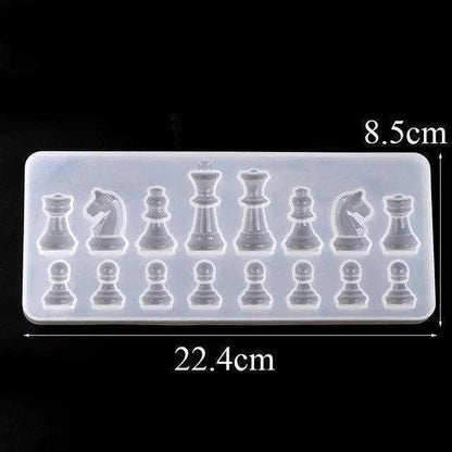 Chess silicone mold silicon mold for resin chess set handmade