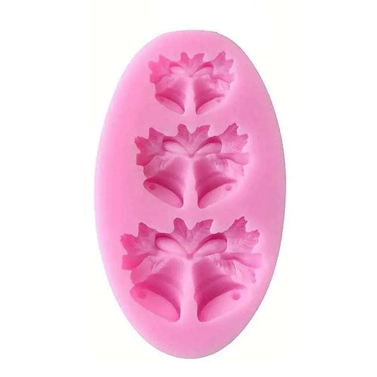 Christmas Bells Mold Cake Decor Tool Silicone Molds DIY Candy Making Chocolate Moulds Baking Essentials Fondant Mould