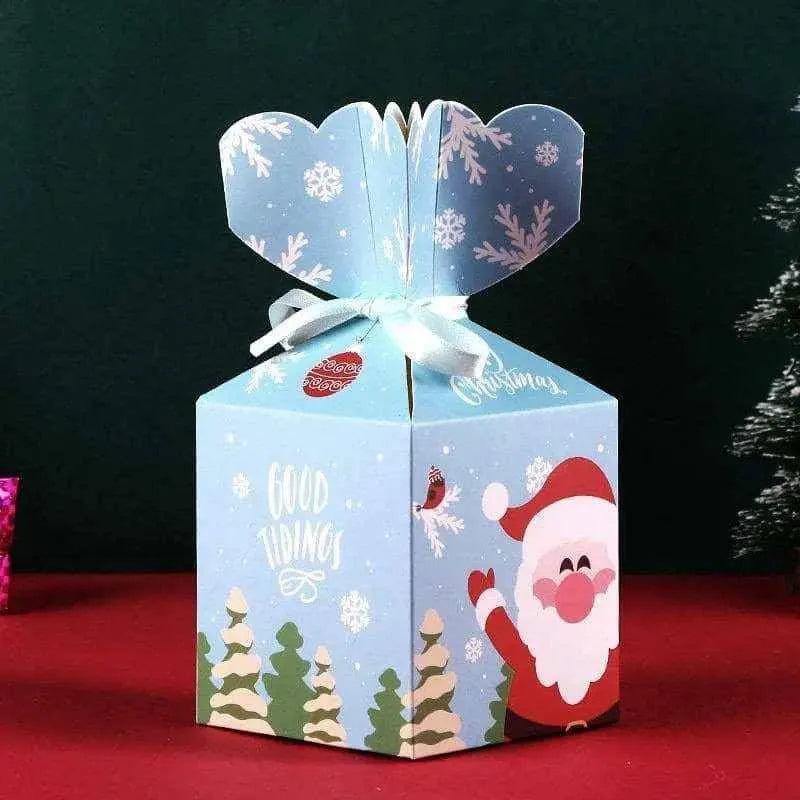 Christmas Gift Box Holiday Packaging Party Package Boxes Party Favors Gift Bags Gift Wrapping Supplies