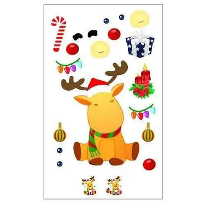 Christmas sticker DIY sticker sheet for kids scrapbook cardmaking stickers