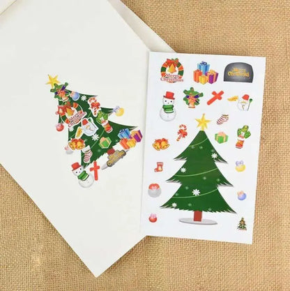 Christmas sticker DIY sticker sheet for kids scrapbook cardmaking stickers