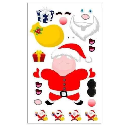 Christmas sticker DIY sticker sheet for kids scrapbook cardmaking stickers