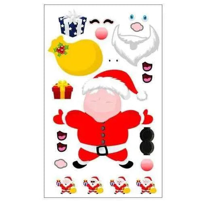 Christmas sticker DIY sticker sheet for kids scrapbook cardmaking stickers