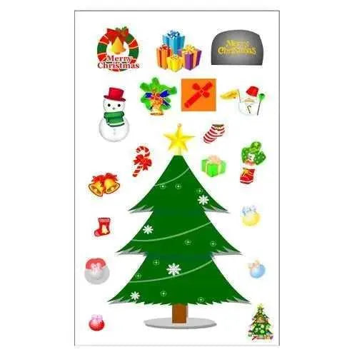 Christmas sticker DIY sticker sheet for kids scrapbook cardmaking stickers