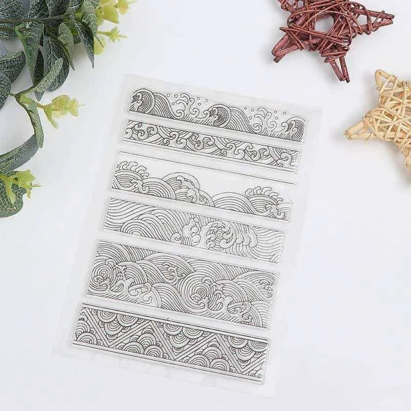 Clay Embossing Sheet Ceramic Pottery Stamp Pattern Template