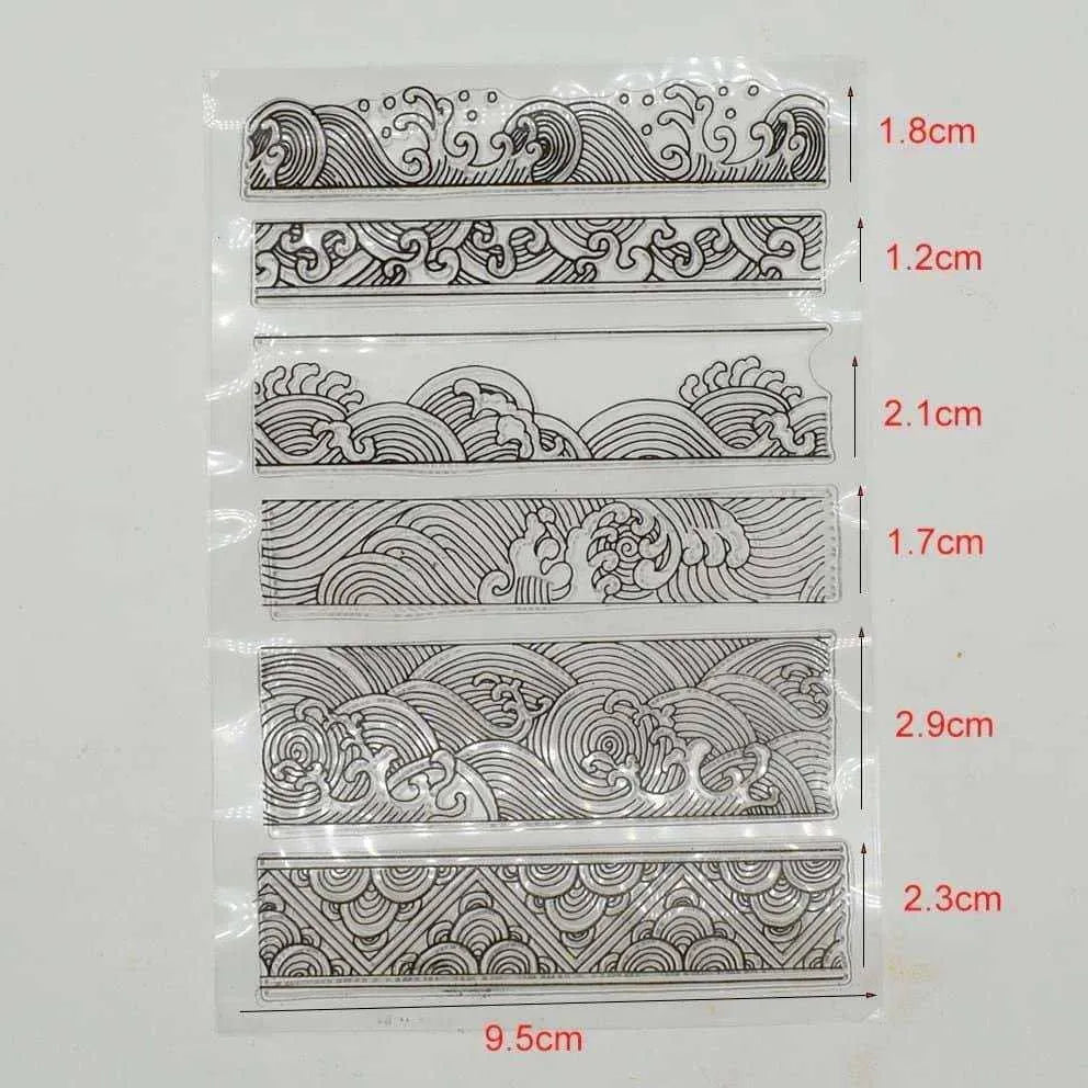 Clay Embossing Sheet Ceramic Pottery Stamp Pattern Template