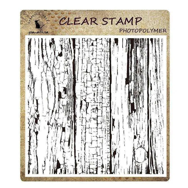 Clay Stamp Transparent Stamp Retro Background Rose Wood Grain Clay Texture Pattern