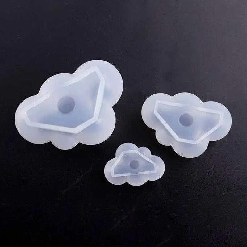 Cloud candle mold 3 cloud soap moulds