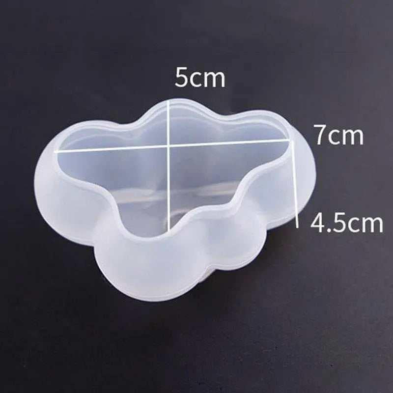 Cloud candle mold 3 cloud soap moulds