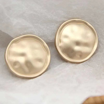 Coin Shaped Button Gold And Silver Buttons Sewing Accessories DIY Dressmaking Coat Making Supply 6pcs