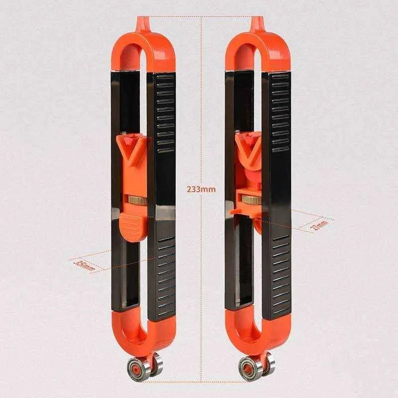 Contour Gauge Ruler DIY Woodworking Carpenters Tools Measurement Tool