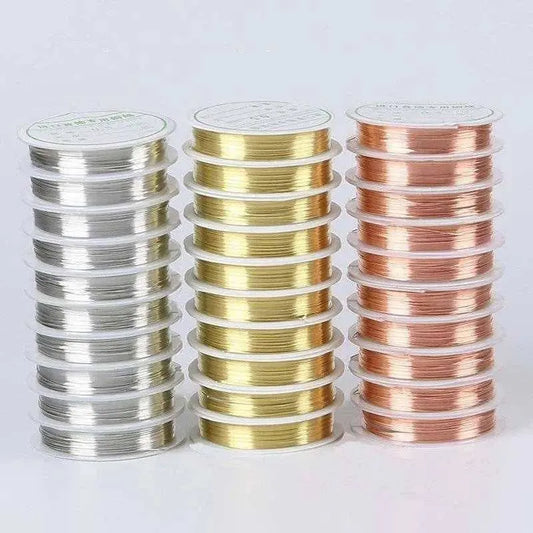 Copper wire beading cord DIY jewelry making supplies