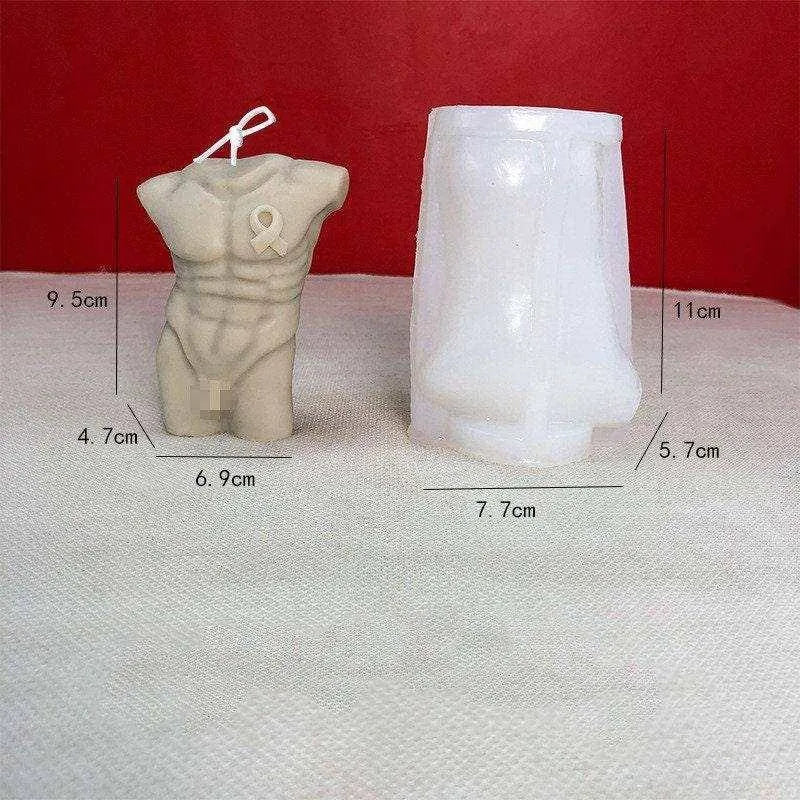 Human Body Mold Make Your Own Candle Epoxy Resin Casting