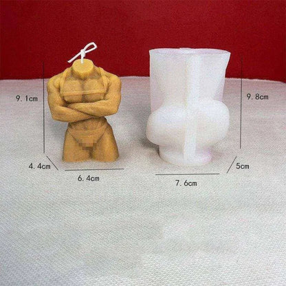 Human Body Mold Make Your Own Candle Epoxy Resin Casting