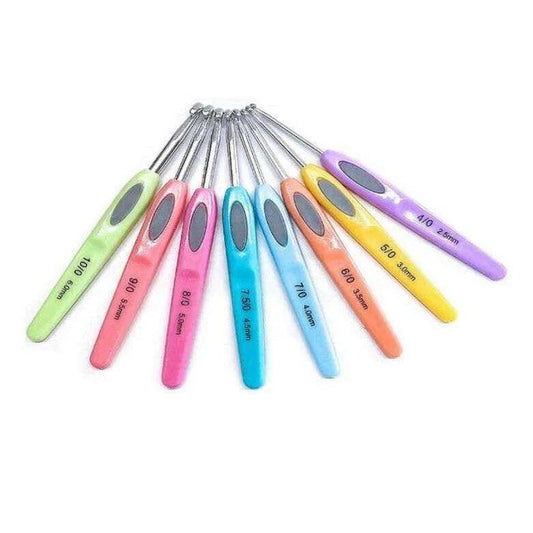 Crochet Hook Set - 12 Sizes for Various Projects - DiyCraftsProject
