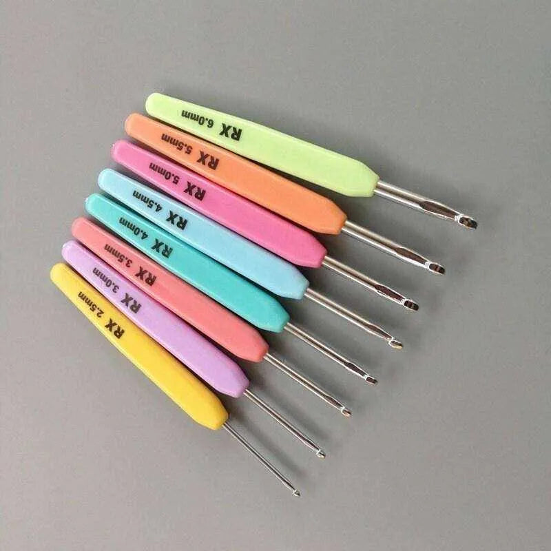 Crochet Tools Soft Plastic Handle Crochet Hooks