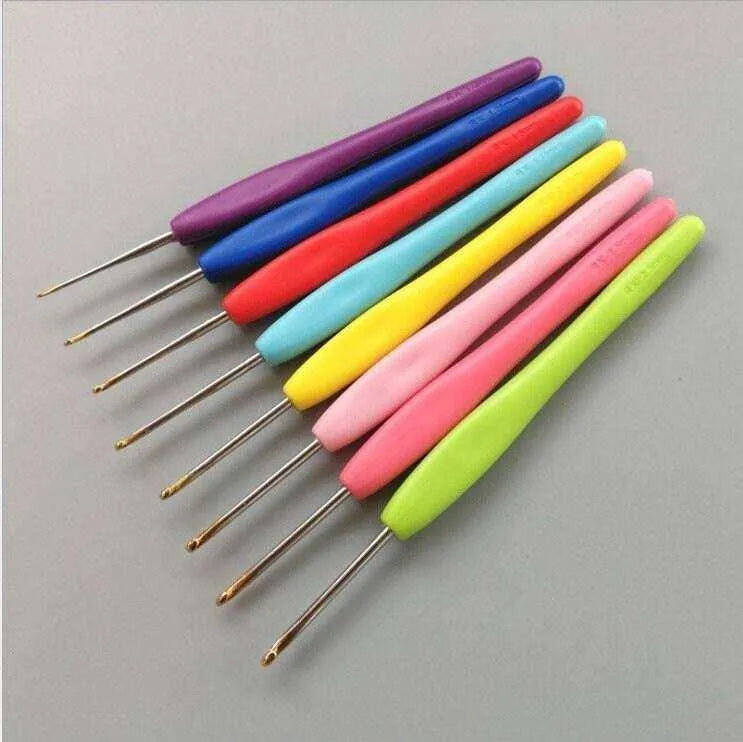 Crochet Tools Soft Plastic Handle Crochet Hooks