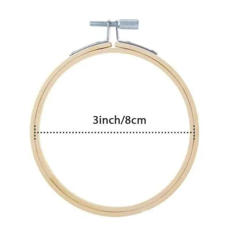 Cross stitch ring bamboo hoop for embroidery round frame sewing tool