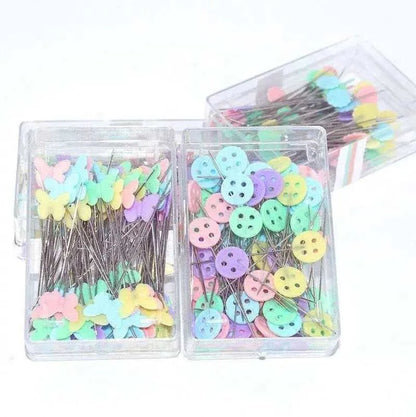 Cute Button Pins Push Pins Punch Needle Kits