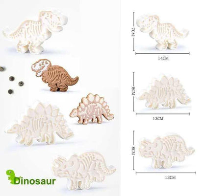 Dinosaur Cookie Cutters T-Rex Biscuit Mold Baking Tools