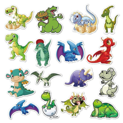 Dinosaur Stickers Scrap Book Stickers Dinosaur Birthday Invitation