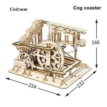 Diy craft kits 3D puzzle marble game for kids educational toys model building kit