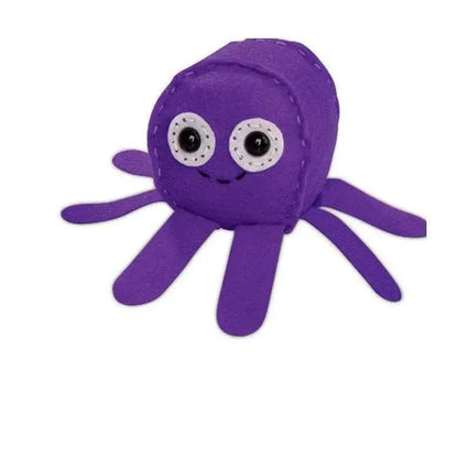 DIY Stuffed Toy Sewing Kit Easy Plush Toy Making Kit Crab Rabbit Octopus Owl Cat Fox Dog Funny Shape Dolls Sewing Craft Kits for Kids