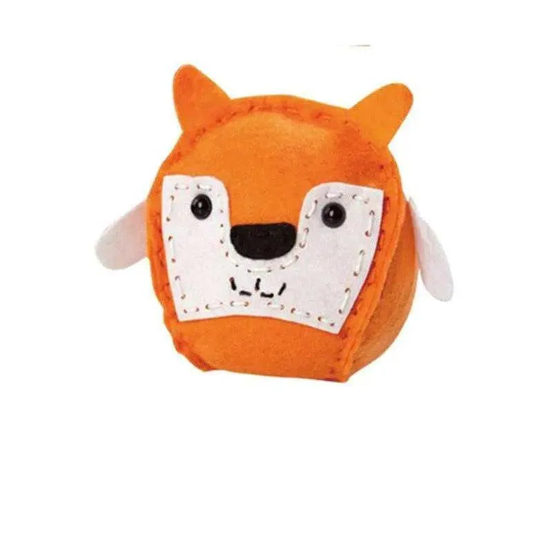 DIY Stuffed Toy Sewing Kit Easy Plush Toy Making Kit Crab Rabbit Octopus Owl Cat Fox Dog Funny Shape Dolls Sewing Craft Kits for Kids