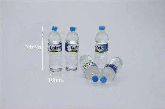 Dollhouse miniature food mini bottle of water