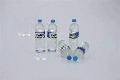 Dollhouse miniature food mini bottle of water