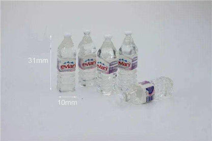 Dollhouse miniature food mini bottle of water