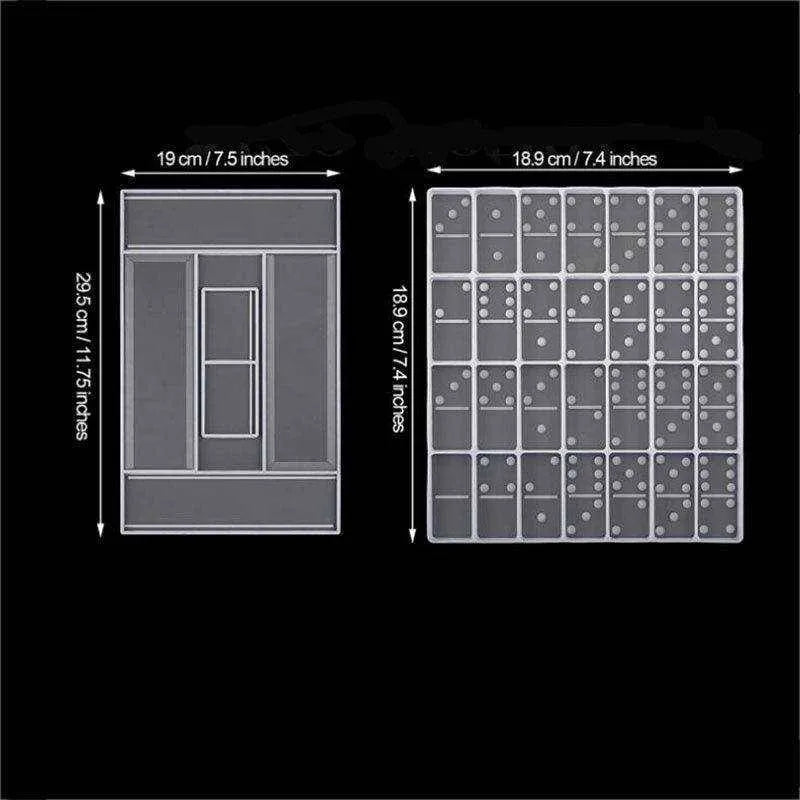 Domino Mold DIY Dominos Mould DIY Game Board Mold