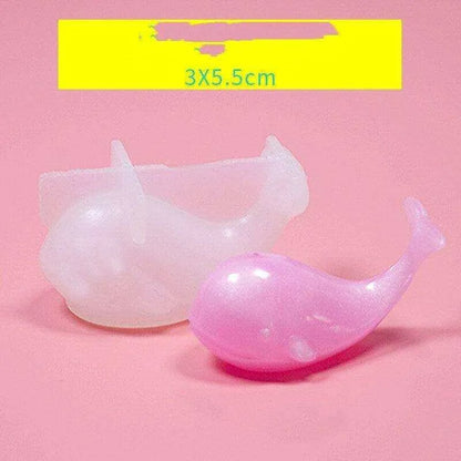 Diy Crystal Drip Rubber Cell Phone Ornaments Direct Silicone Mirror Mold