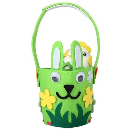 Easter Bunny Bag Cloth Bags Easter Egg Basket Candy Pouch For Kids Party Favors Supplies