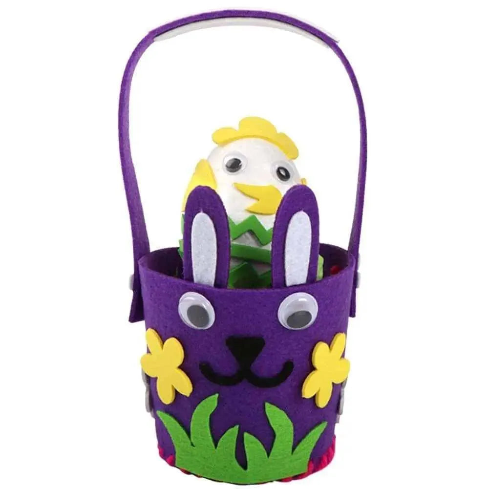 Easter Bunny Bag Cloth Bags Easter Egg Basket Candy Pouch For Kids Party Favors Supplies