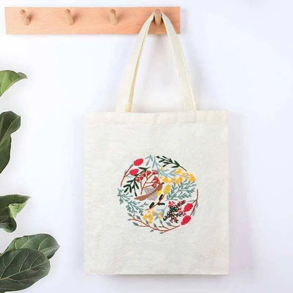 ECO Shopping Bag DIY Embroidery Kit