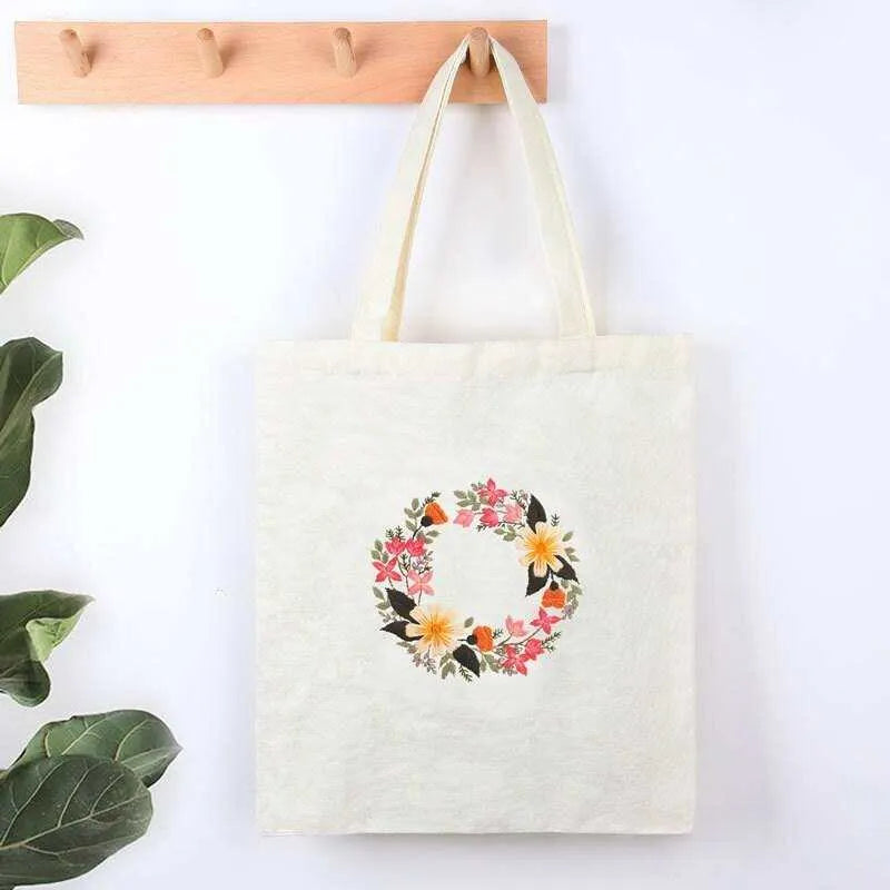 ECO Shopping Bag DIY Embroidery Kit