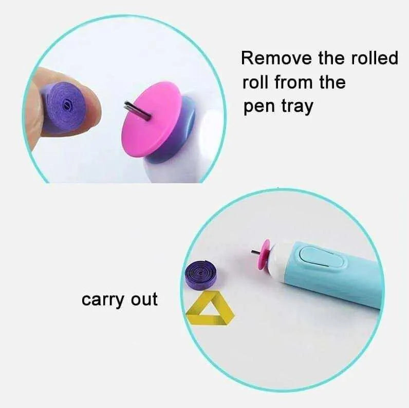 Electric Quilling Tool Paper Roller Curling Pen