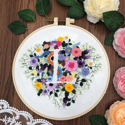 Flower Cross Stitch, Flower Embroidery, Floral Cross Stitch, Floral Embroidery