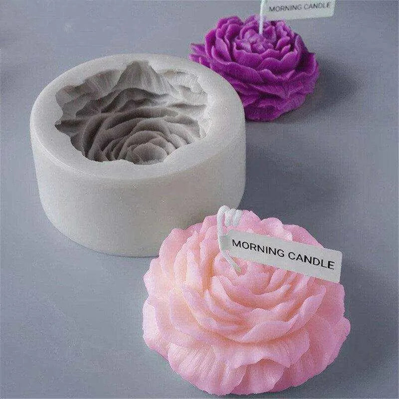 Flower Mold DIY Candle Making Soap Making Mould Baking Accessories