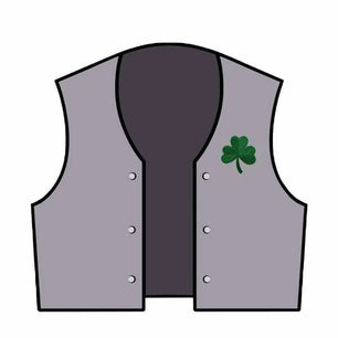 Four - leaf Clover Down Jacket Denim Patch DIY Badge Cloth Sticker - DiyCraftsProject