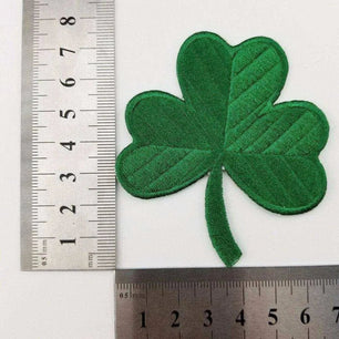 Four - leaf Clover Down Jacket Denim Patch DIY Badge Cloth Sticker - DiyCraftsProject