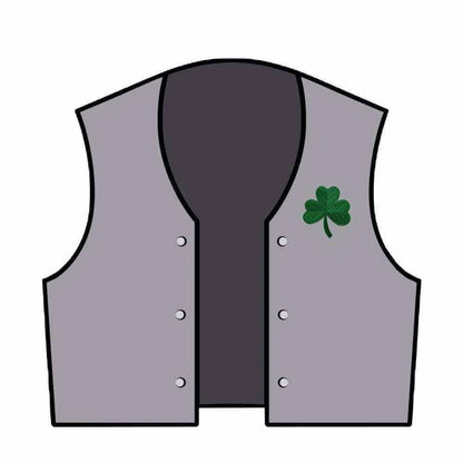 Four-leaf Clover Down Jacket Denim Patch DIY Badge Cloth Sticker