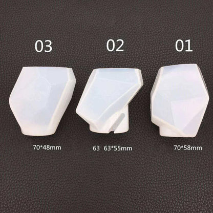 Geometric Mold Resin Craft Supplies DIY Candle Making Silicone Molds Resin Crafting Moulds Unique Shape Mold