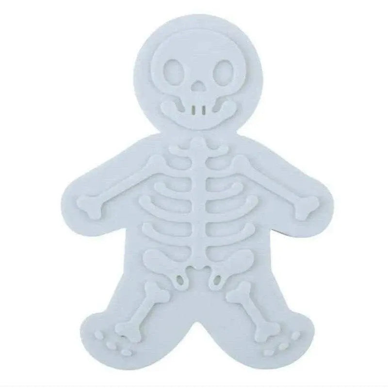 Gingerbread Skeleton Cookie Cutter Skeleton Biscuit Mold Halloween Pastry Dough Cutter