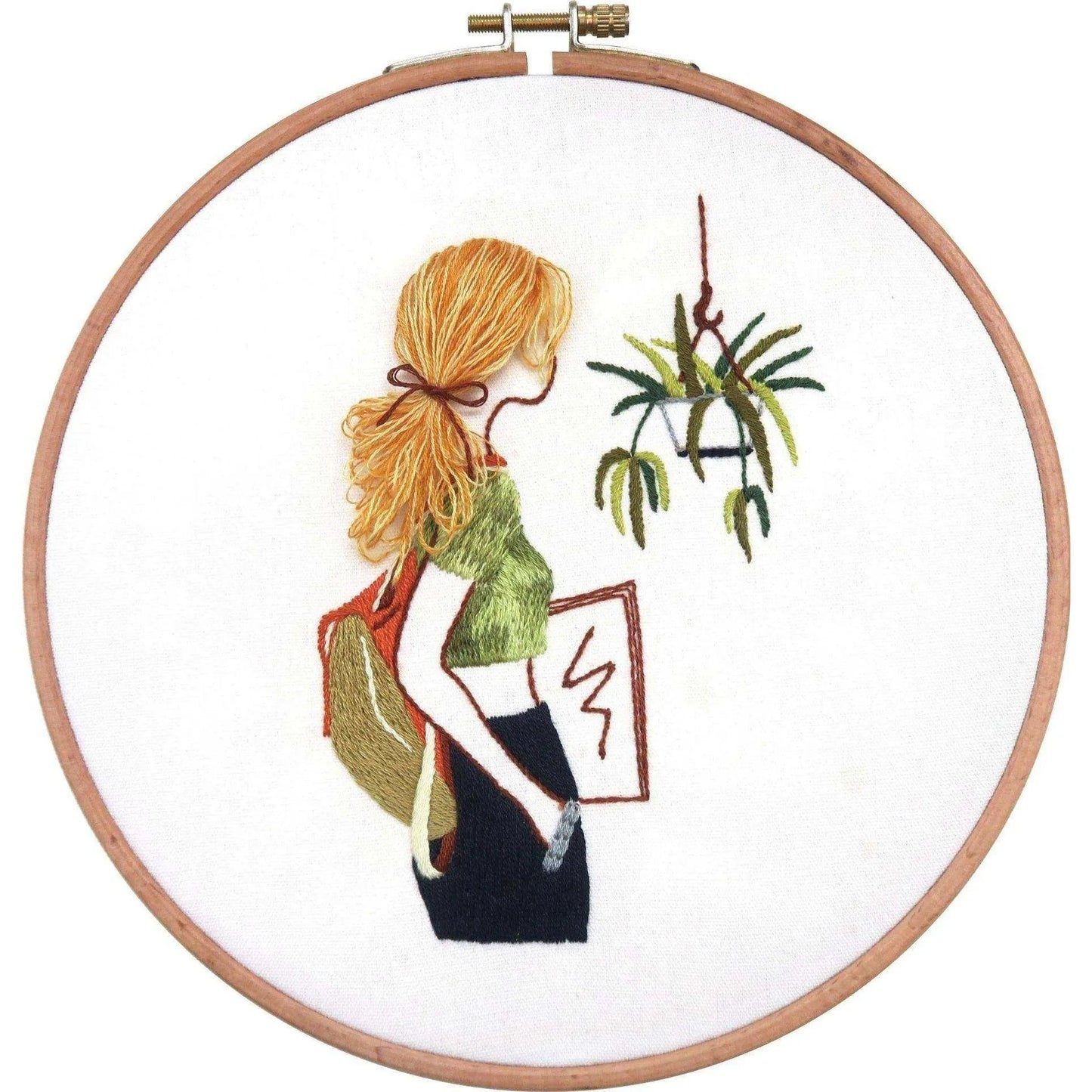 Girl Cross Stitch, Girl Embroidery